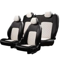 Чехлы Экокожа Турин Ромб на Chery Fora