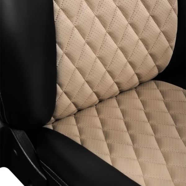 Чехлы Экокожа Турин Ромб на Chery Fora