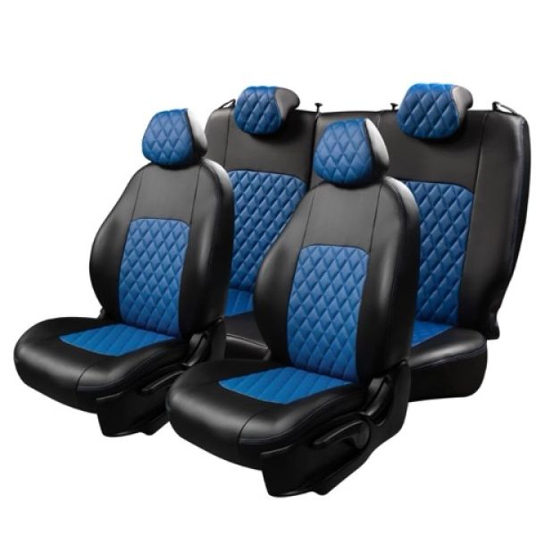 Чехлы Экокожа Турин Ромб на Chery Fora