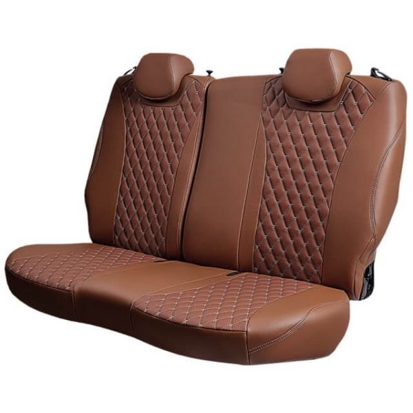 Чехлы Премиум Экокожа Байрон Ромб на Omoda C5 (кроссовер) с 22г.