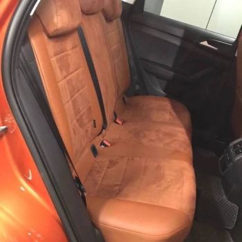 Авточехлы Автопилот коричневый алькантара