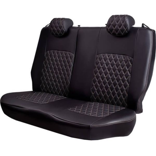 Чехлы Экокожа Турин Ромб на Renault Dokker 40/60 (2012+)