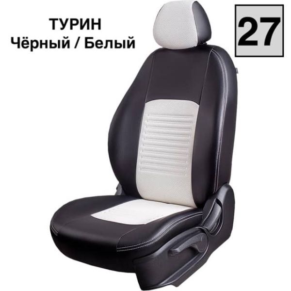 Чехлы Экокожа Турин Классик на Renault Dokker 40/60 (2012+)